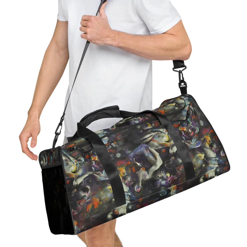 Dreamweaver's Canvas on Duffle Bag — Right Front