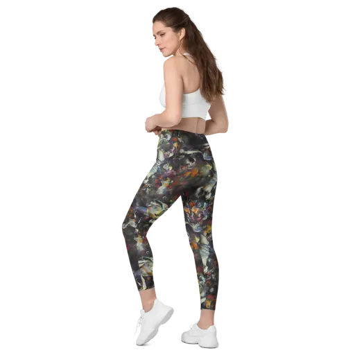 Dreamweaver's Canvas on a Leggings with Pockets