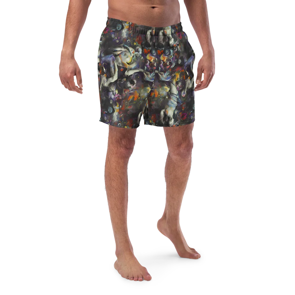Dreamweaver's Canvas on Swim Trunks — Front