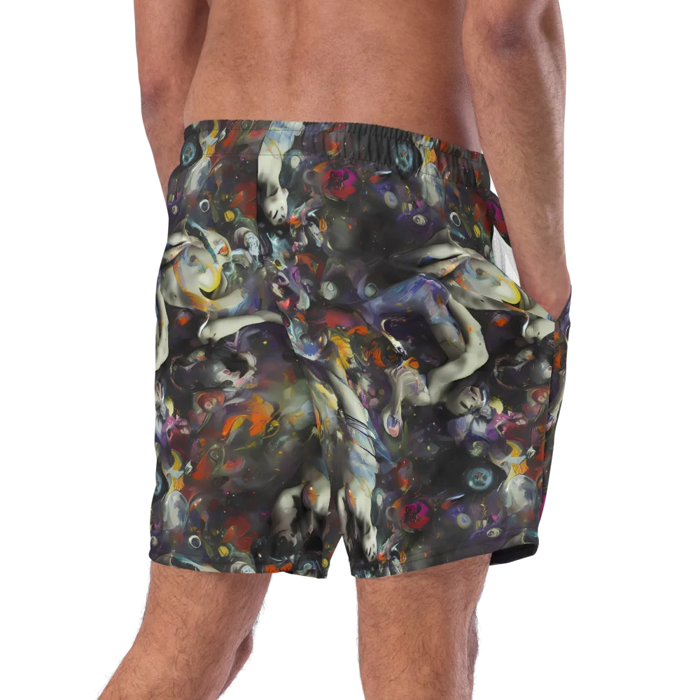 Dreamweaver's Canvas on Swim Trunks — Right Back