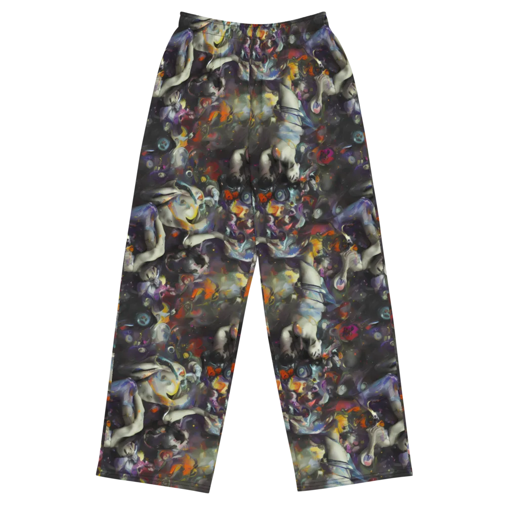 Dreamweaver's Canvas on Wide-Leg Pants — Front