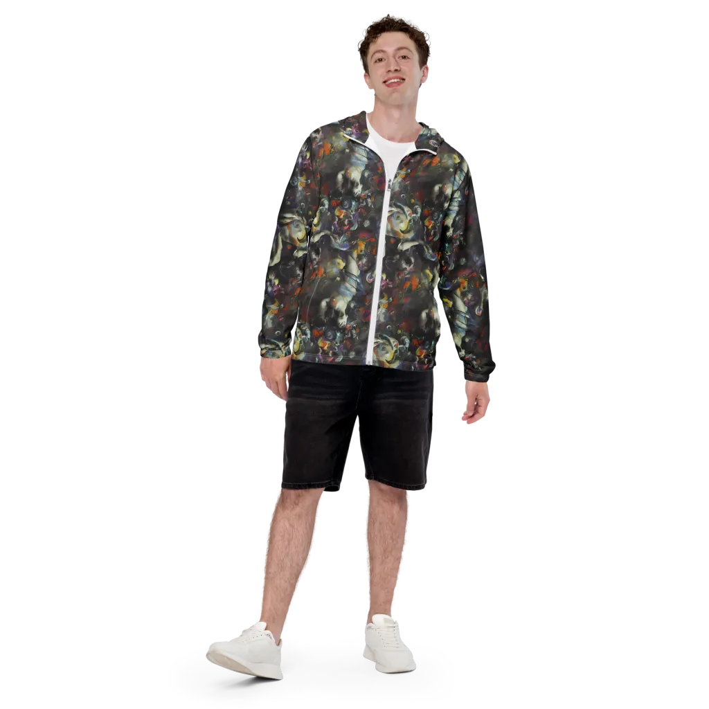 Dreamweaver's Canvas on Men's Windbreaker — Front