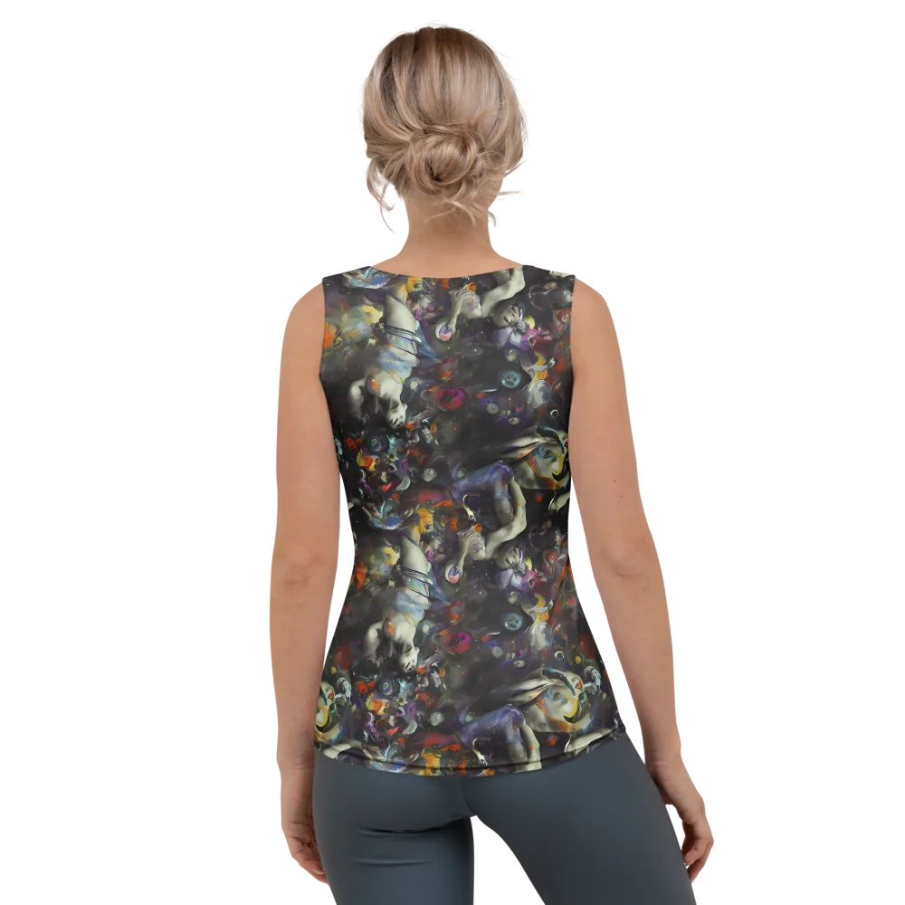 Dreamweaver's Canvas on Women's Tank Top — Back