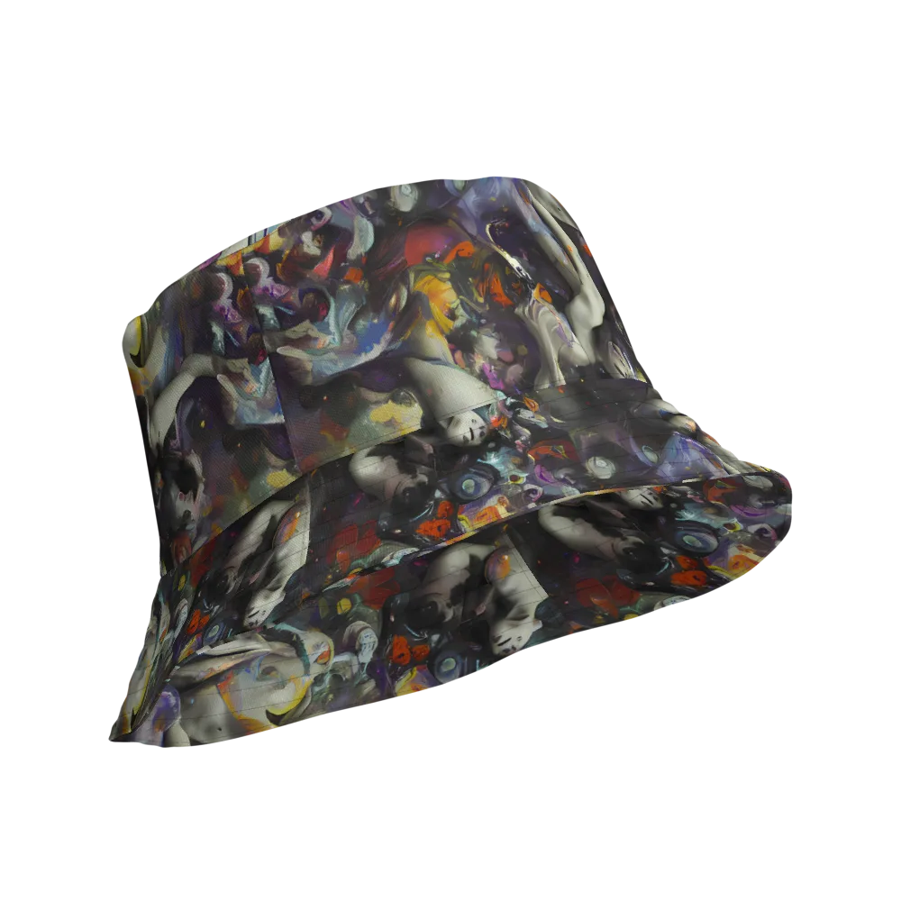 Dreamweaver's Canvas on Reversible Bucket Hat — Product details Outside