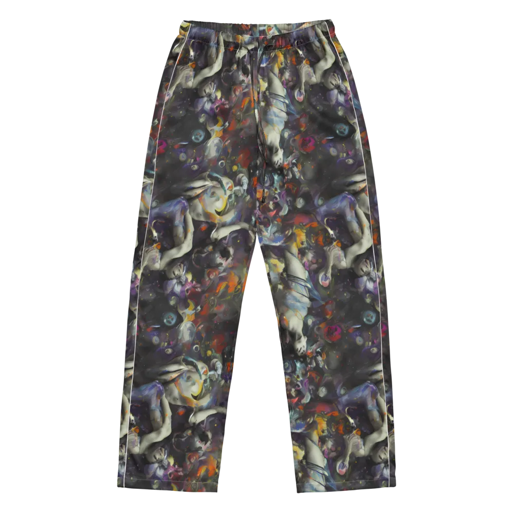 Dreamweaver's Canvas on Women's Pajama Pants — Front