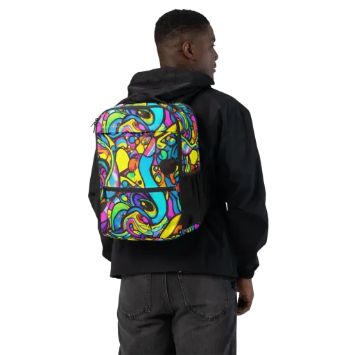 Kaleidoscopic Flow on a Utility Backpack