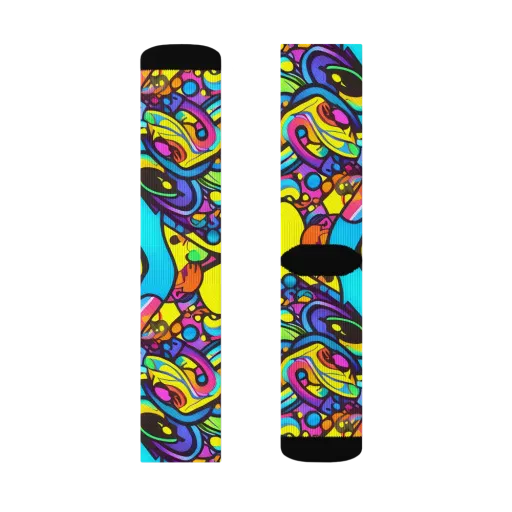 Kaleidoscopic Flow on a Socks
