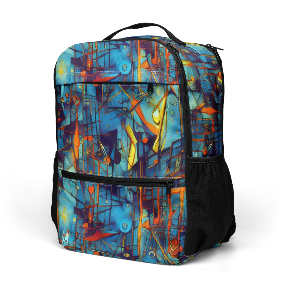 Abstract Eddy on Utility Backpack — Left Front