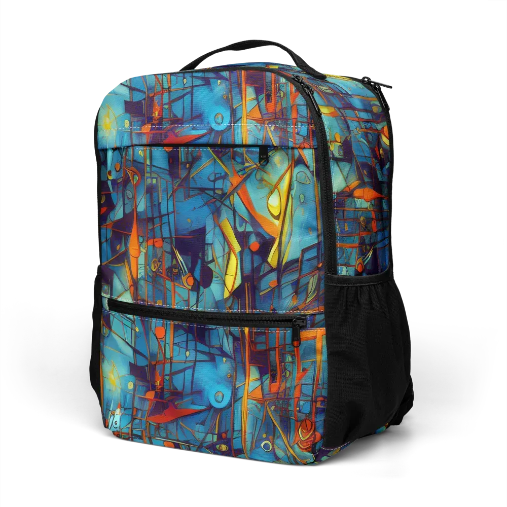 Abstract Eddy on Utility Backpack — Left Front