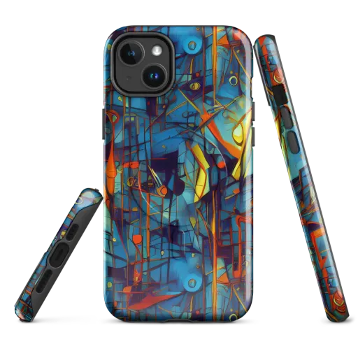 Abstract Eddy on a MagSafe Tough Case for iPhone®