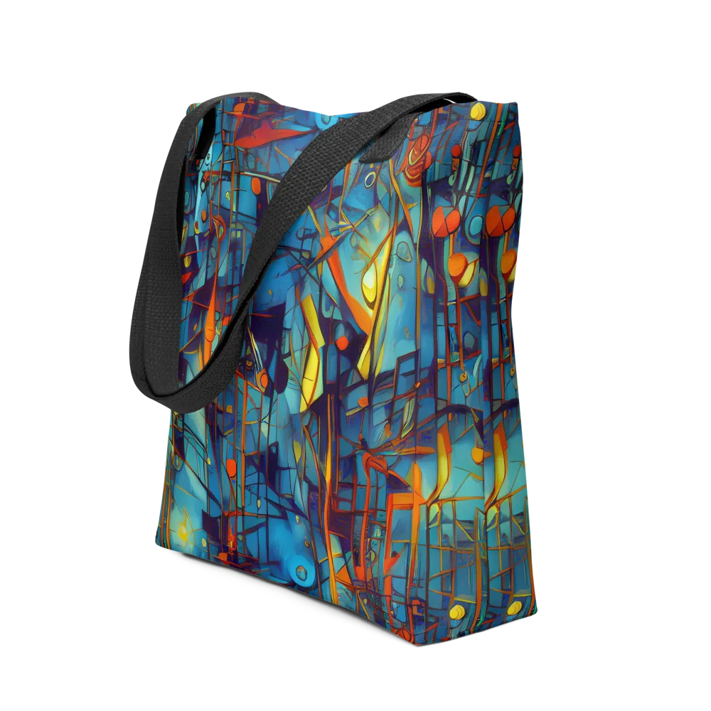 Abstract Eddy on Tote Bag — Front