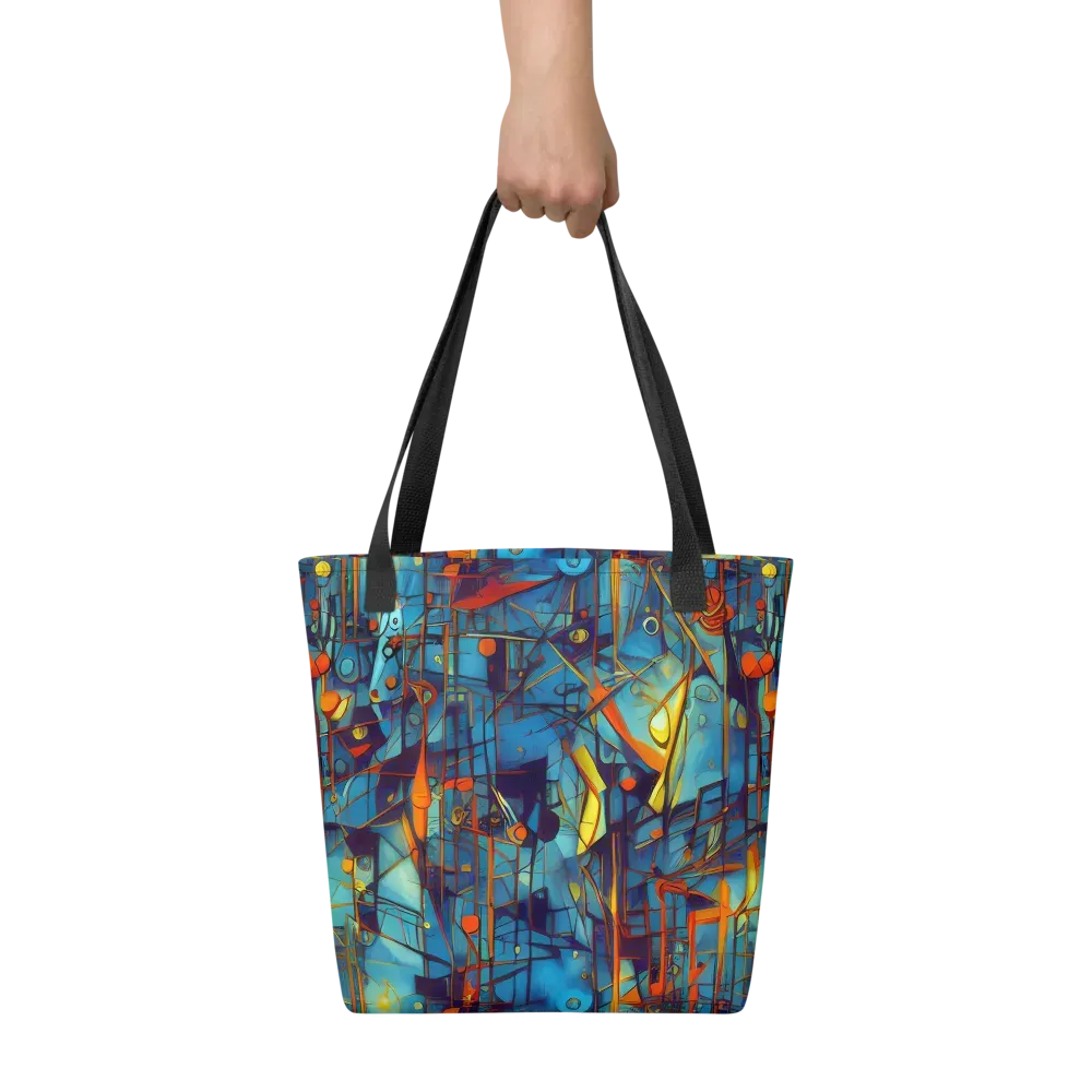 Abstract Eddy on Tote Bag — Front