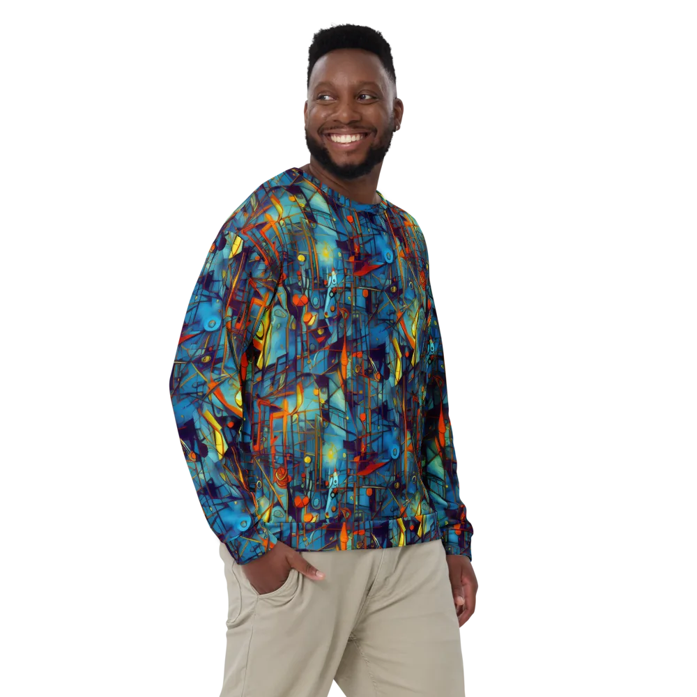 Abstract Eddy on Sweatshirt — Front