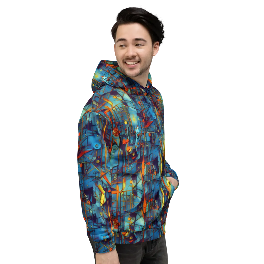 Abstract Eddy on Hoodie — Right