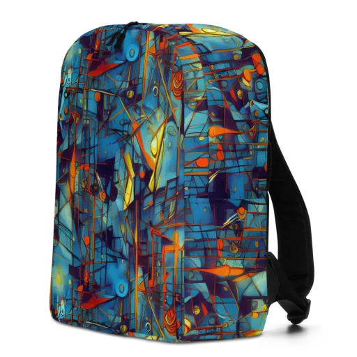 Abstract Eddy on a Minimalist Backpack