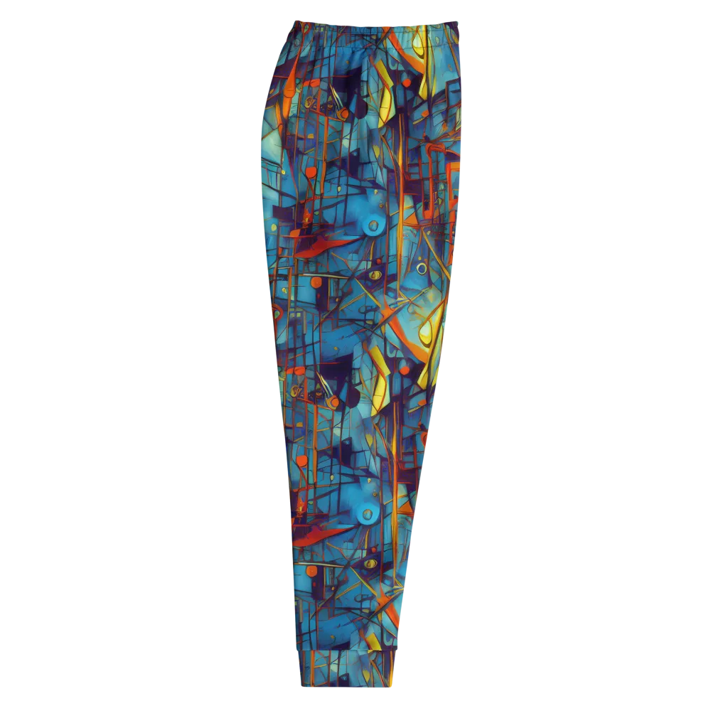 Abstract Eddy on Men's Joggers — Right