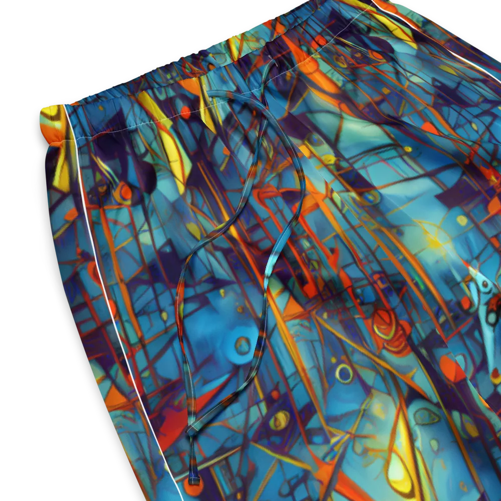Abstract Eddy on Women's Pajama Pants — Product details