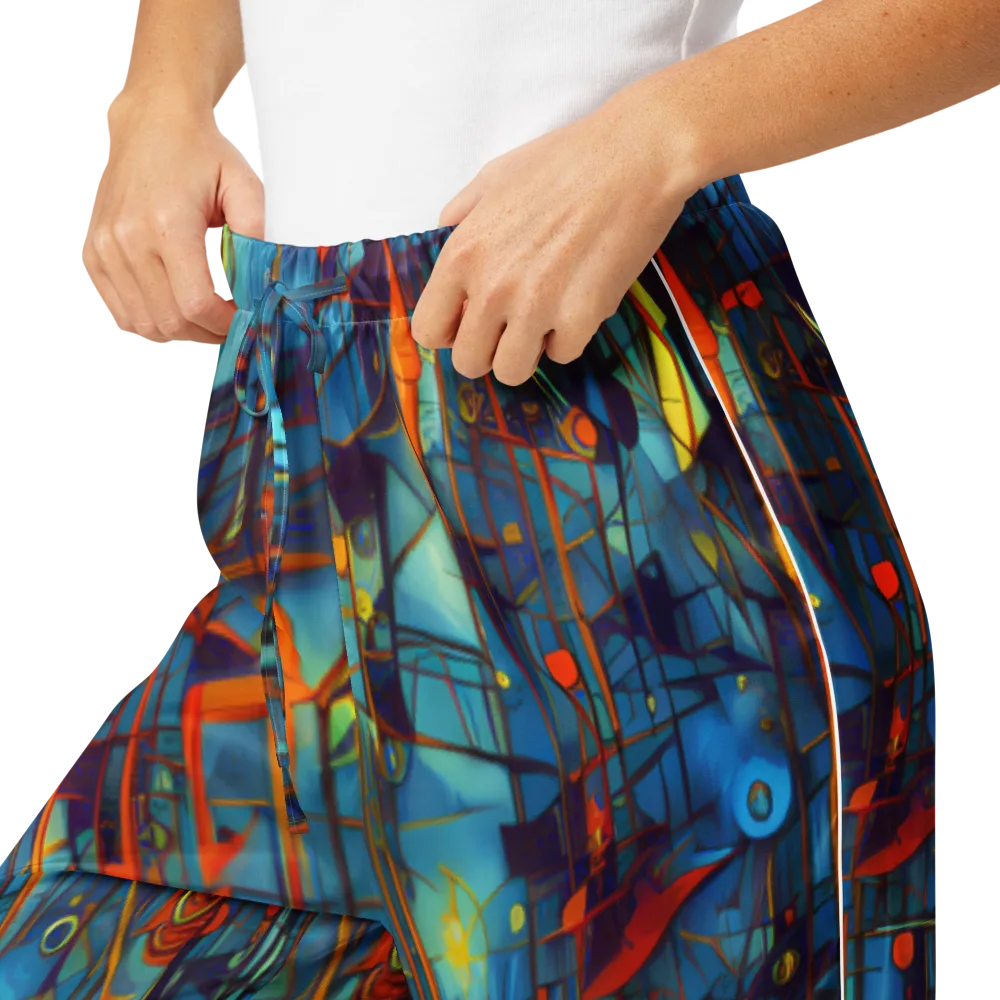 Abstract Eddy on Women's Pajama Pants — Product details