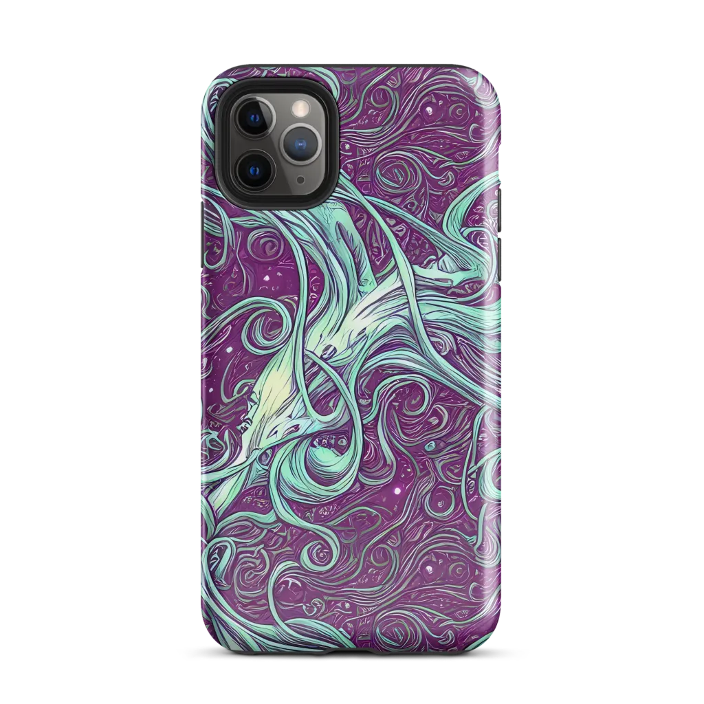 Temple Swirls on Tough Case for iPhone® — Front