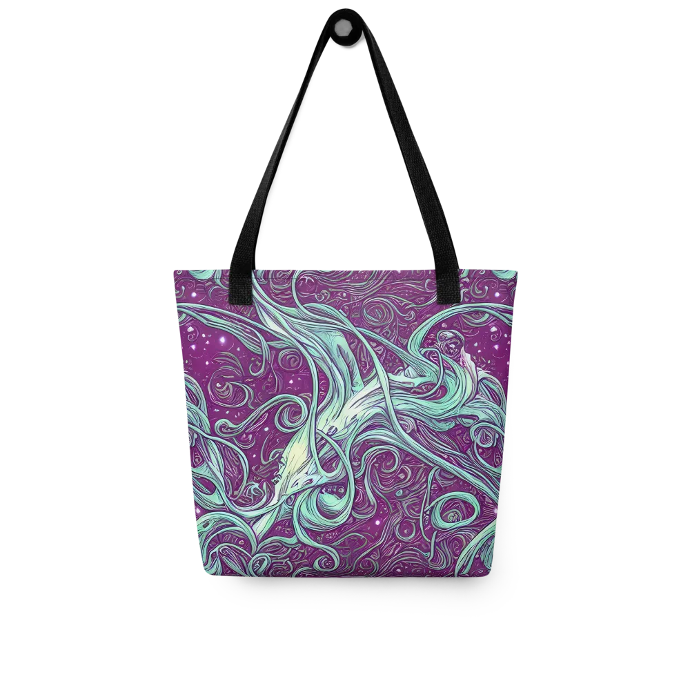 Temple Swirls on Tote Bag — Front