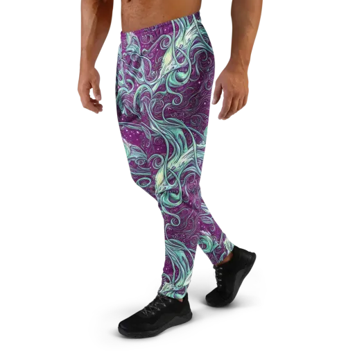 Temple Swirls on a Men's Joggers
