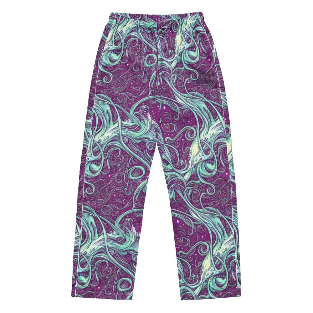 Temple Swirls on Women's Pajama Pants — Front