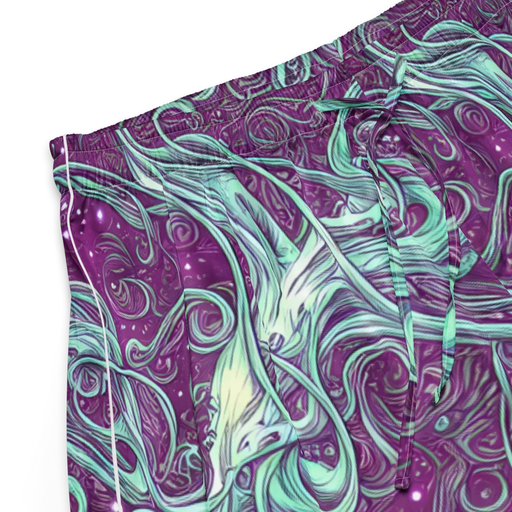 Temple Swirls on Women's Pajama Shorts — Product details