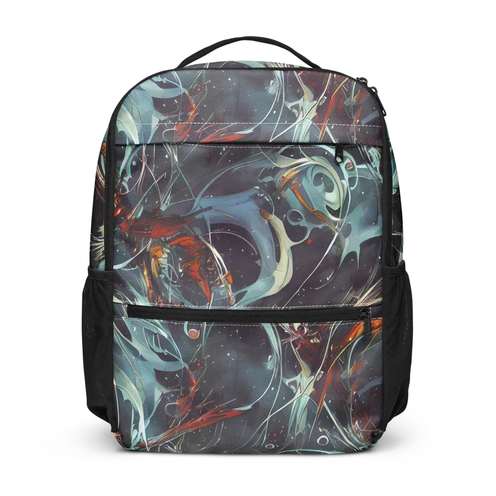 Neo-Splash Labyrinth on Utility Backpack — Front