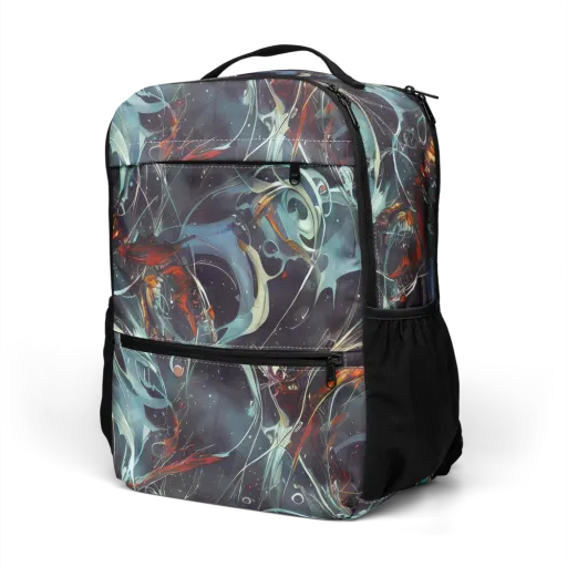 Neo-Splash Labyrinth on a Utility Backpack