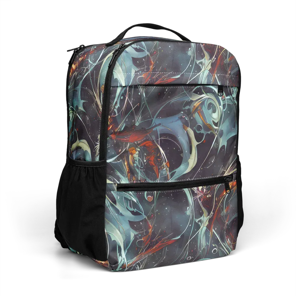 Neo-Splash Labyrinth on Utility Backpack — Right Front