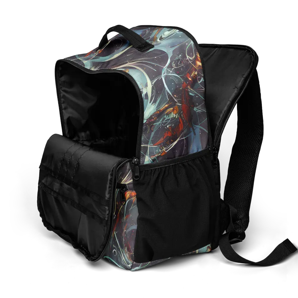 Neo-Splash Labyrinth on Utility Backpack — Product details 2