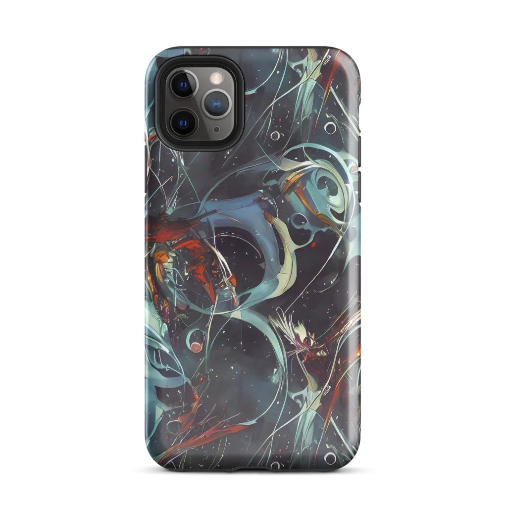 Neo-Splash Labyrinth on Tough Case for iPhone® — Front
