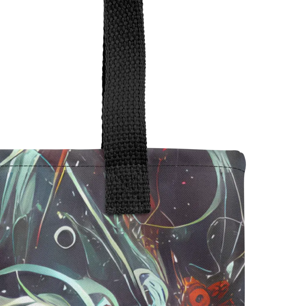 Neo-Splash Labyrinth on Tote Bag — Product details
