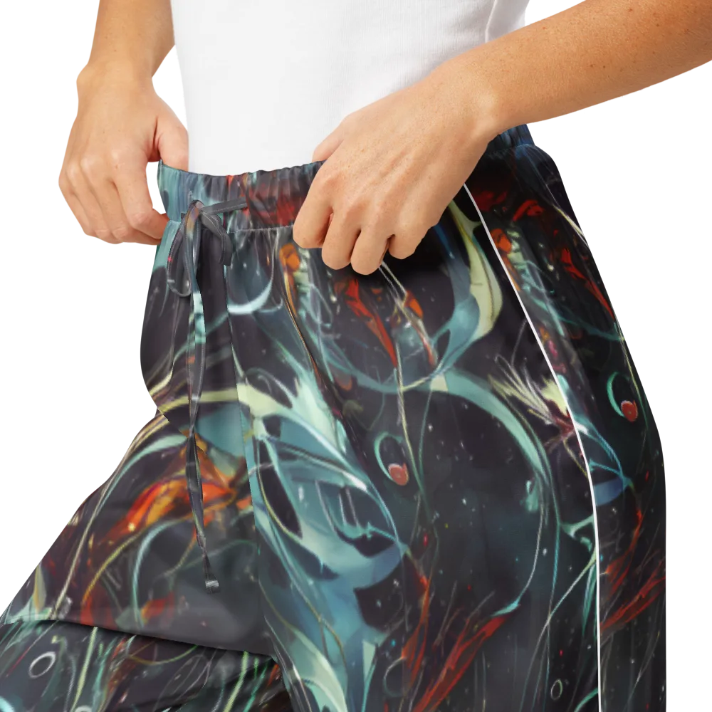 Neo-Splash Labyrinth on Women's Pajama Pants — Product details