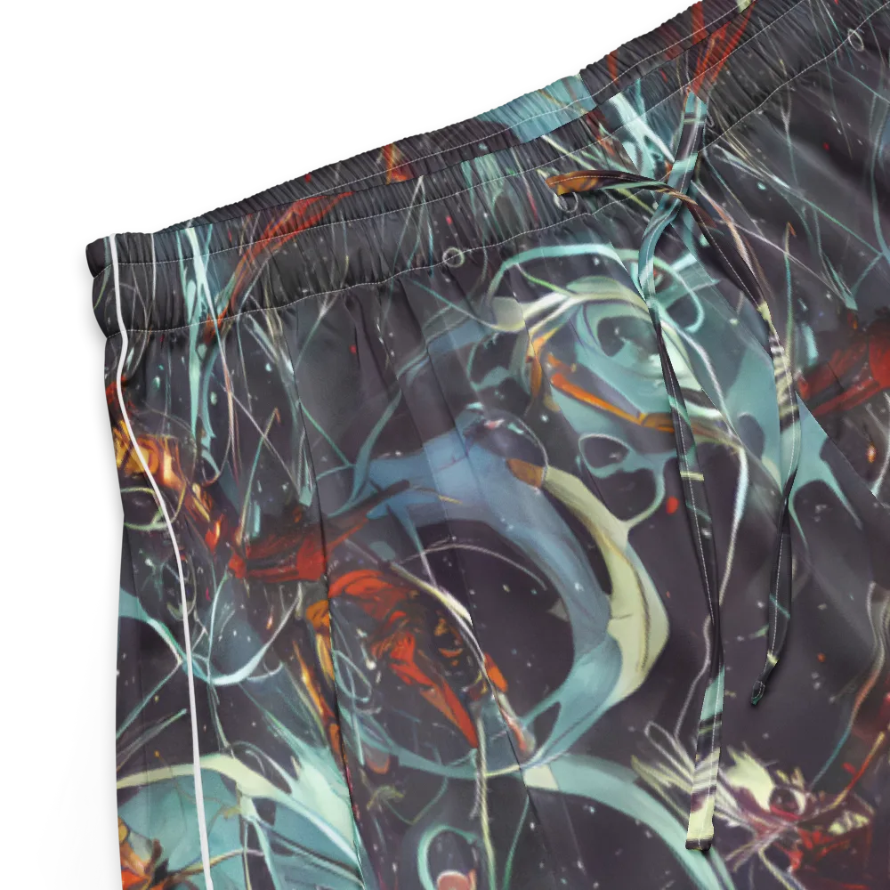 Neo-Splash Labyrinth on Women's Pajama Shorts — Product details