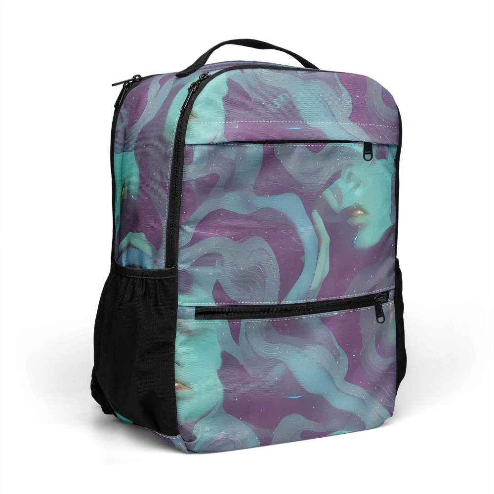Ethereal Dreamscape on Utility Backpack — Right Front