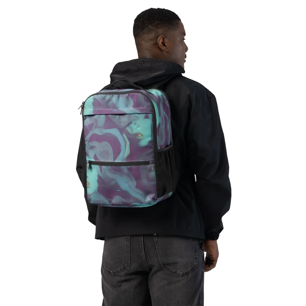 Ethereal Dreamscape on Utility Backpack — Back