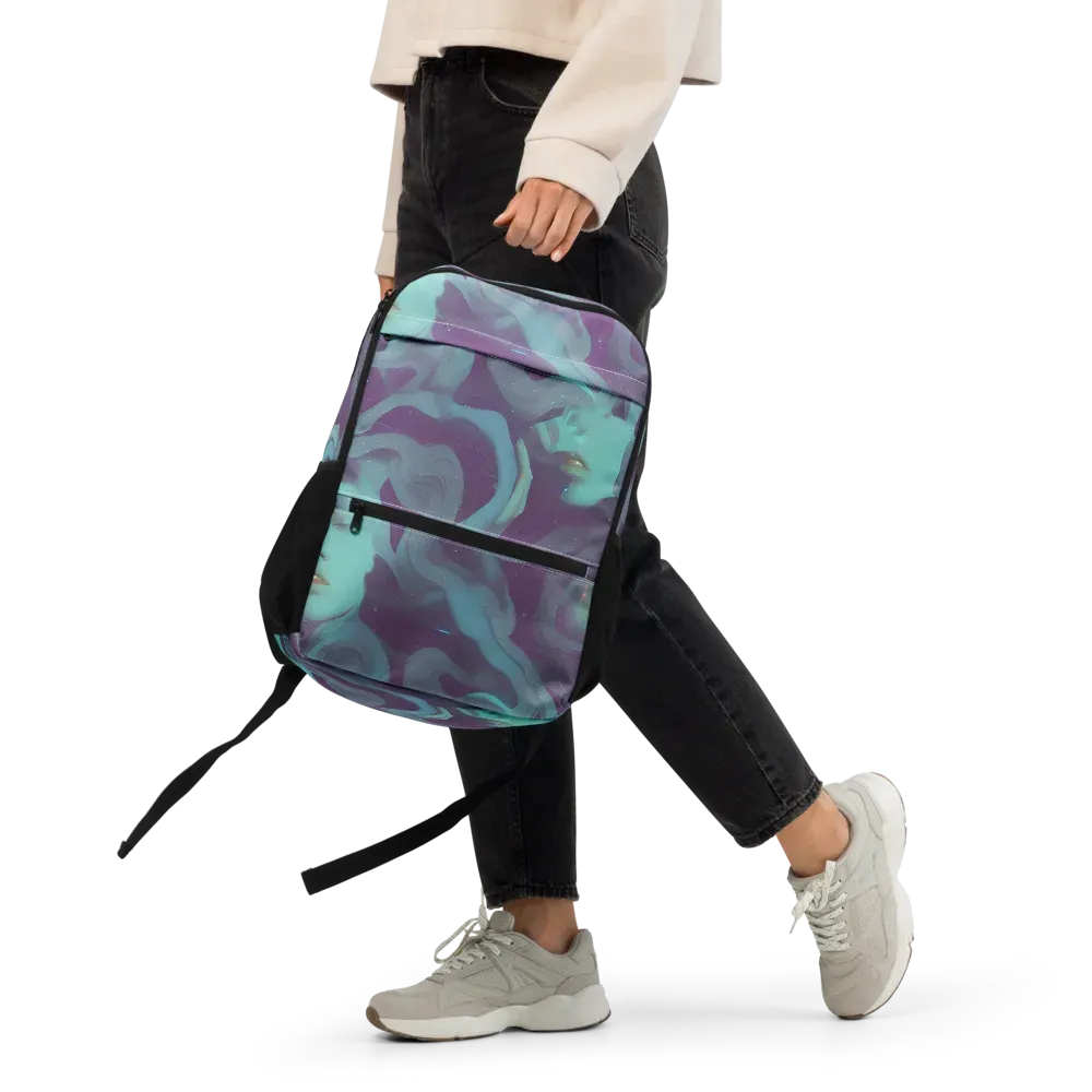 Ethereal Dreamscape on Utility Backpack — Front