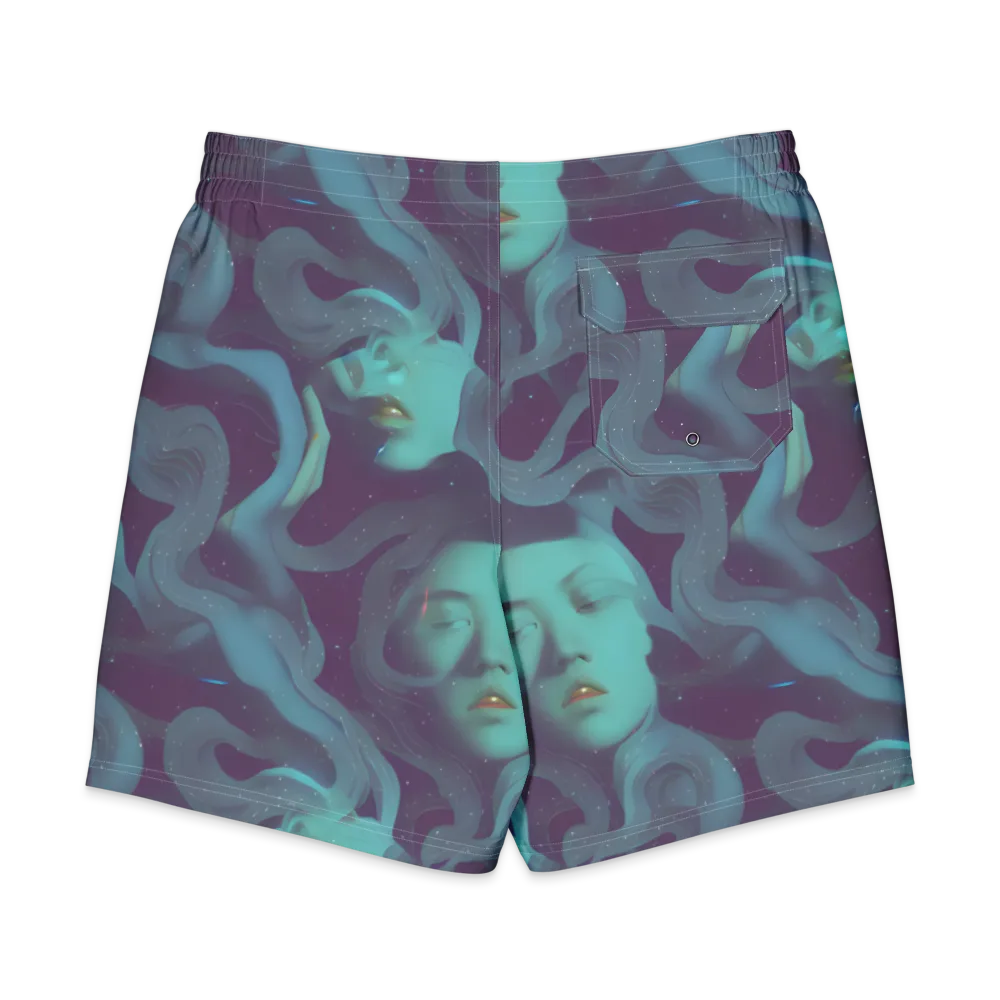 Ethereal Dreamscape on Men's Board Shorts — Back