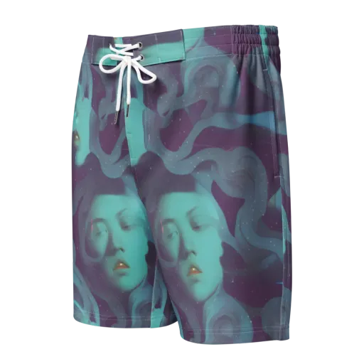 Ethereal Dreamscape on a Men's Board Shorts