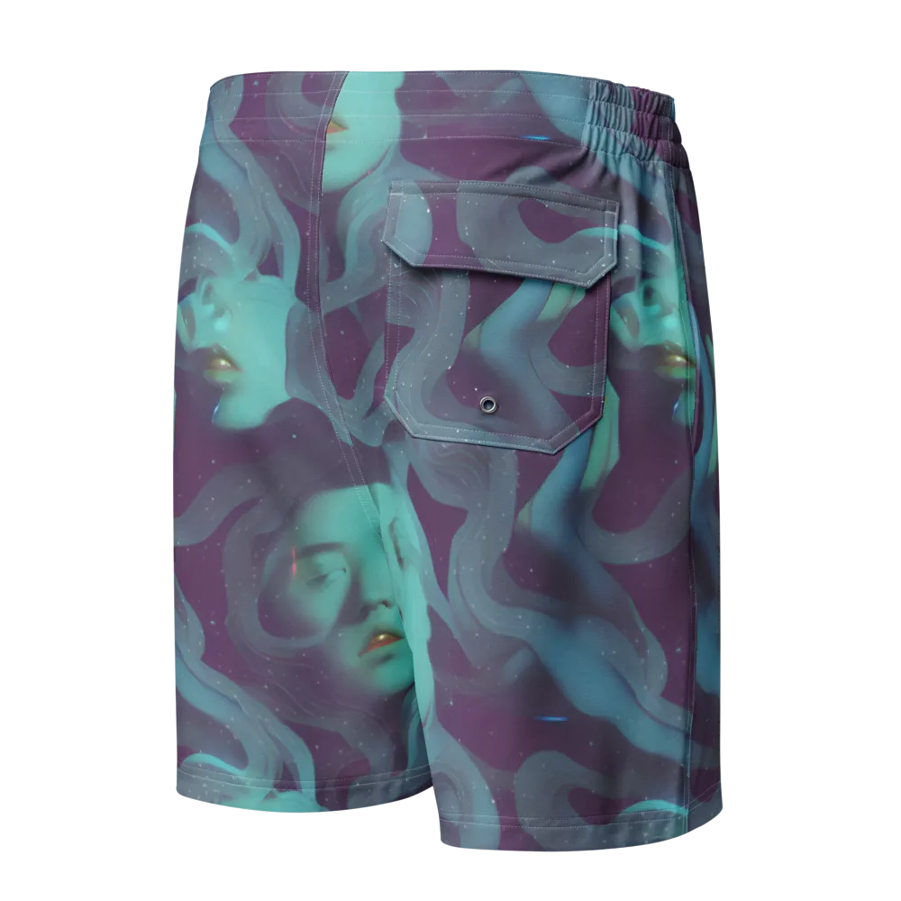 Ethereal Dreamscape on Men's Board Shorts — Back