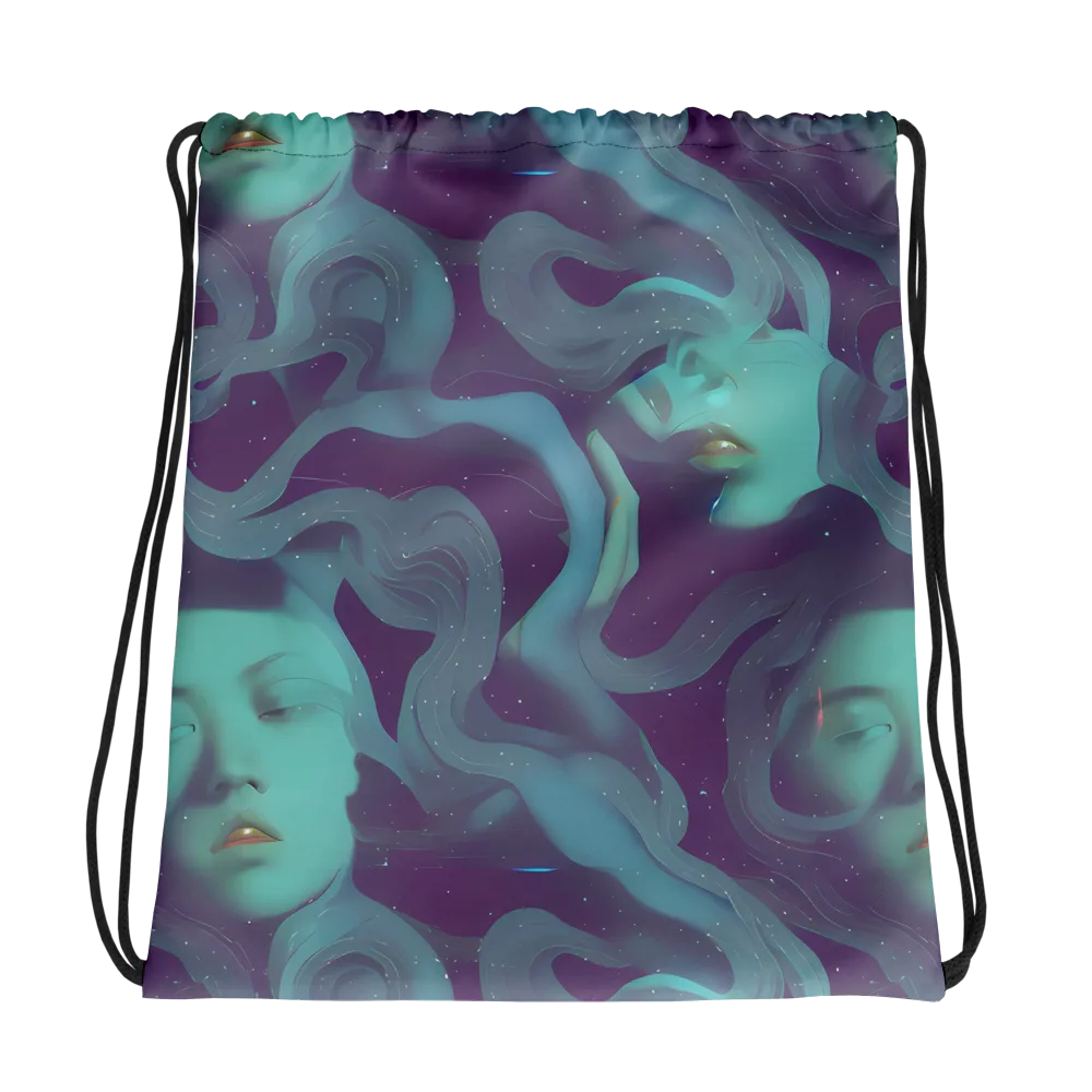 Ethereal Dreamscape on Drawstring Bag — Photo
