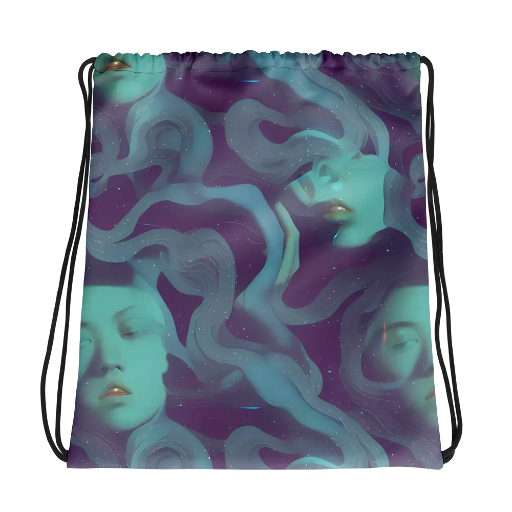 Ethereal Dreamscape on Drawstring Bag — Photo