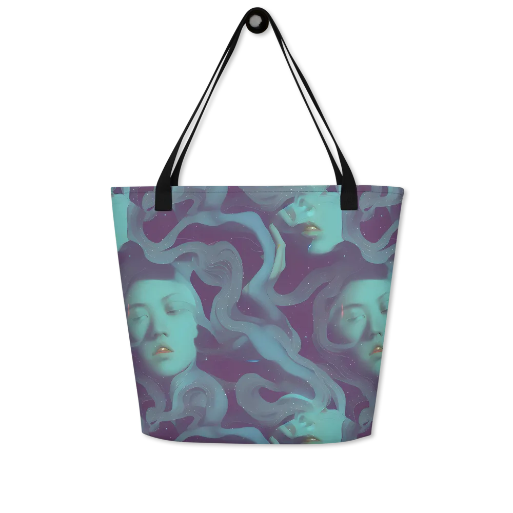Ethereal Dreamscape on Large Tote Bag W/ Pocket — Front