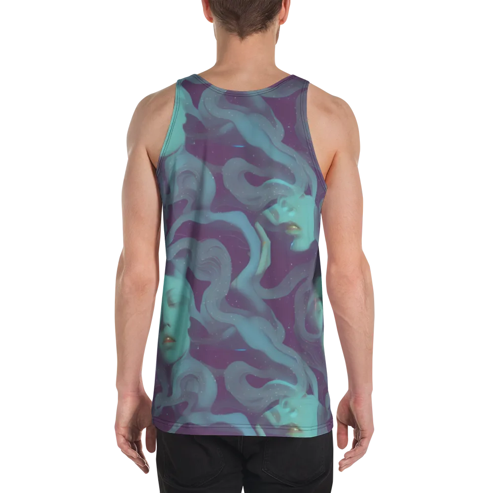 Ethereal Dreamscape on Men's Tank Top — Back