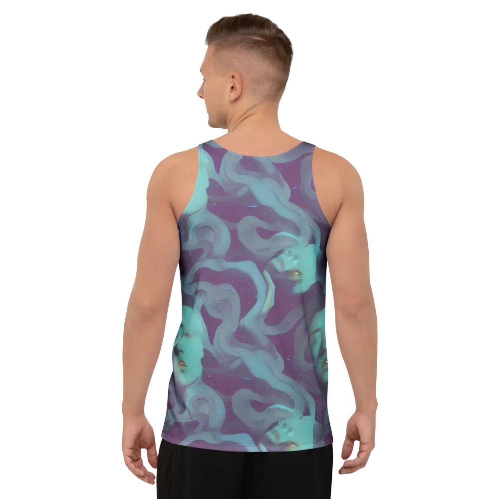 Ethereal Dreamscape on Men's Tank Top — Back