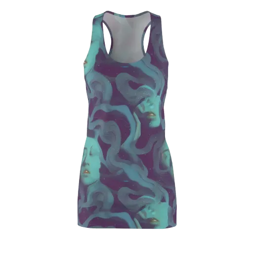 Ethereal Dreamscape on a Racerback Dress