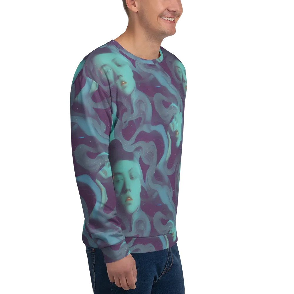 Ethereal Dreamscape on Sweatshirt — Right Front