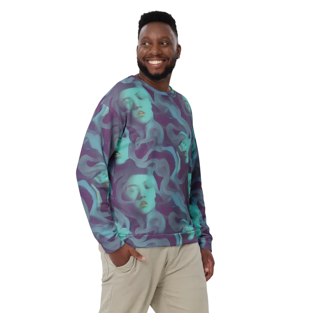 Ethereal Dreamscape on Sweatshirt — Front