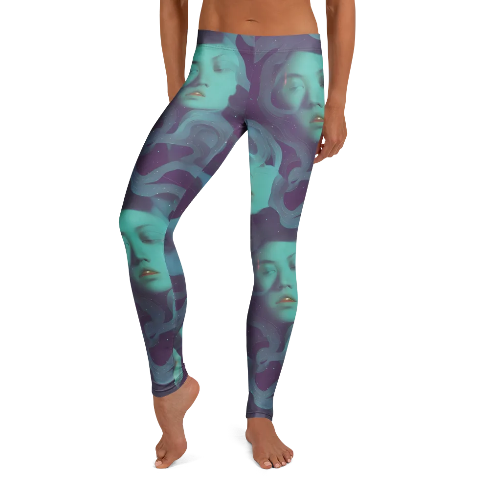 Ethereal Dreamscape on Leggings — Front